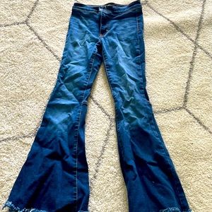 Lucky and Blessed girls bellbottom jeans size 7
